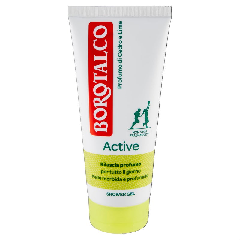 Borotalco Shower Active Cedar and Lime - 200 ml - Image 2